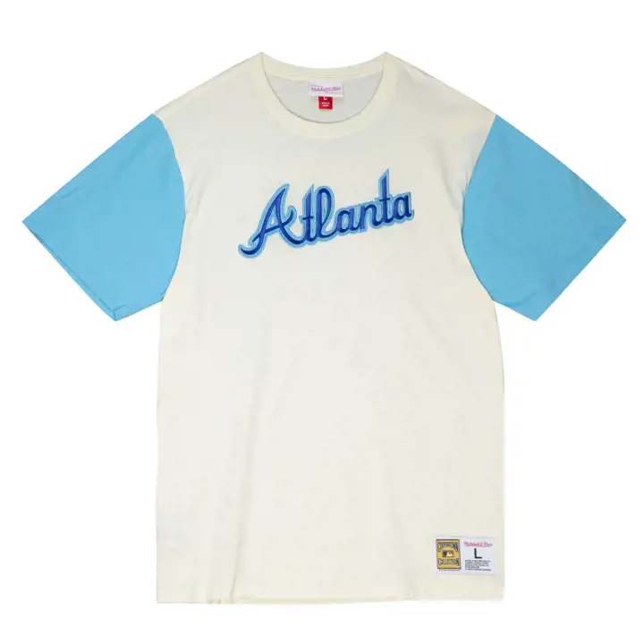 T-shirt color block MLB M&N Braves