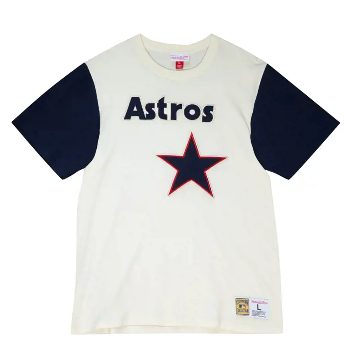 T-shirt Color Block ASTROS MLB M&N marine