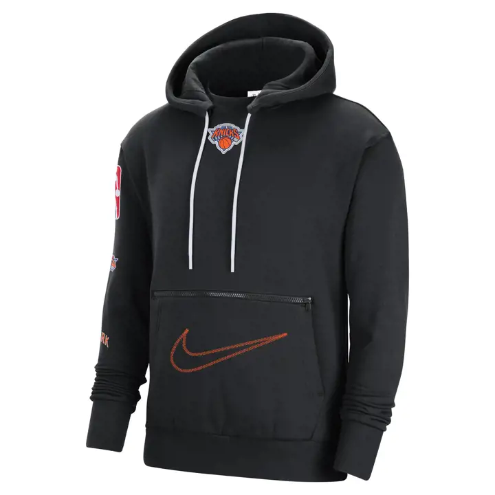 NEW YORK KNICKS NBA City Edition CTS Hoodie polaire 22 Noir