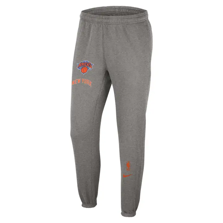 Pantalon polaire NEW YORK KNICKS NBA City Edition CTS 22 Gris