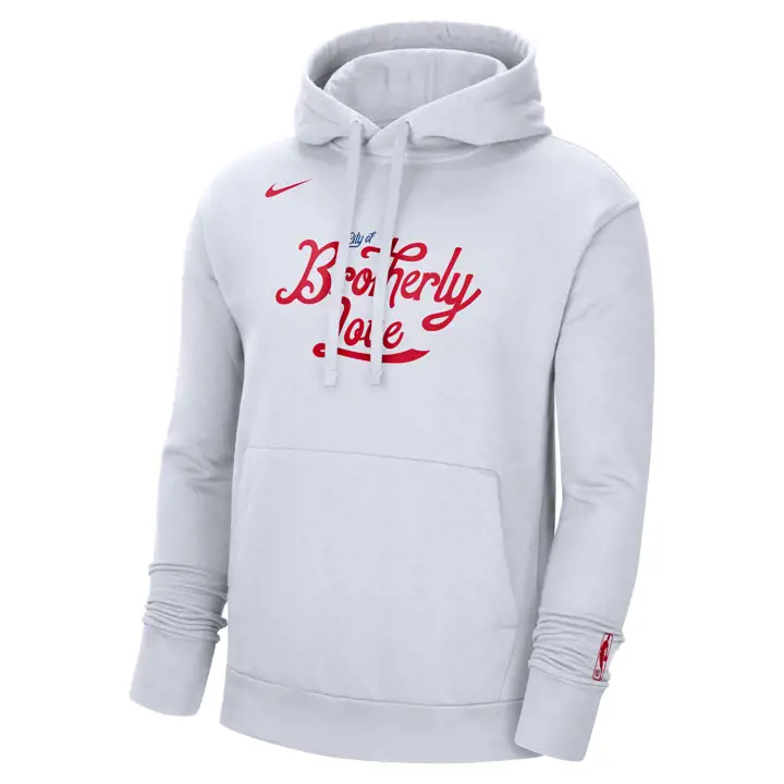 PHILADELPHIA 76ERS NBA City Edition Logo Essential Hood 22 W