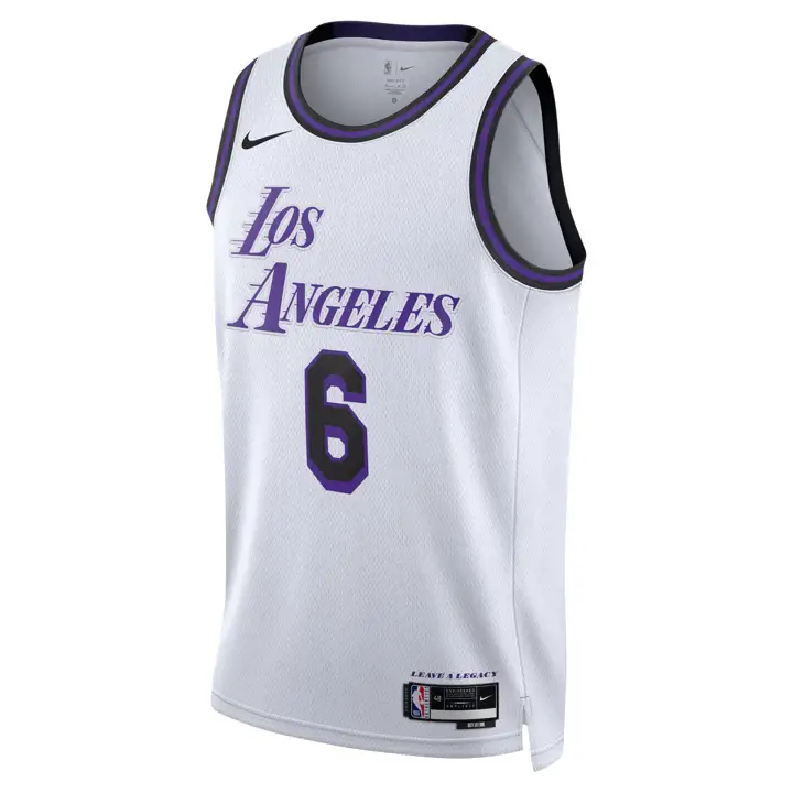 Maillot NBA City Edition Swingman des LOS ANGELES LAKERS 22 LEBRON