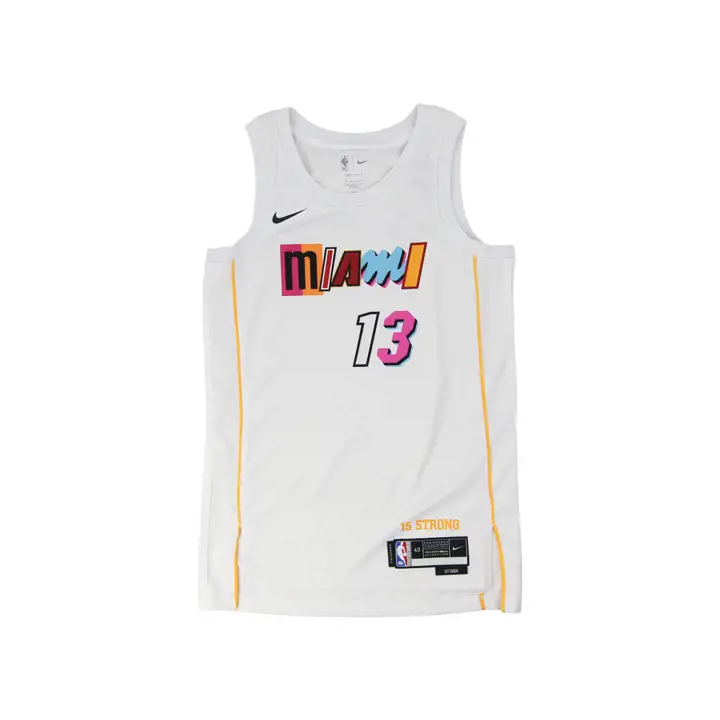 Maillot NBA Swingman MIAMI HEAT City Edition 22 BAM ADEBAYO h