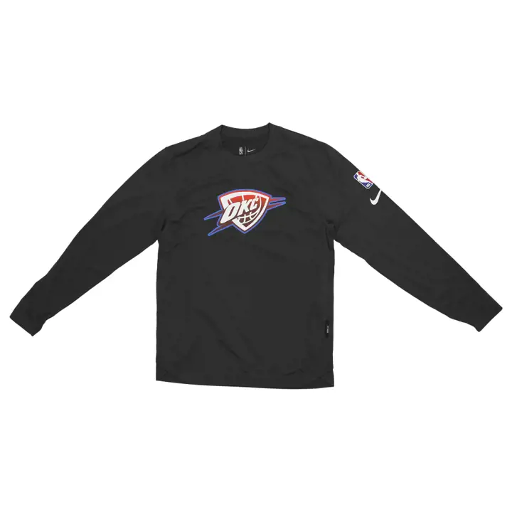 OKLAHOMA CITY THUNDER NBA City Edition Haut d'avant-match Manches Longues 22 ANT