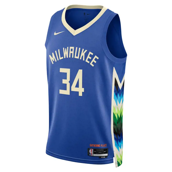 Maillot NBA Swingman City Edition des MILWAUKEE BUCKS 22 ANTETOKO