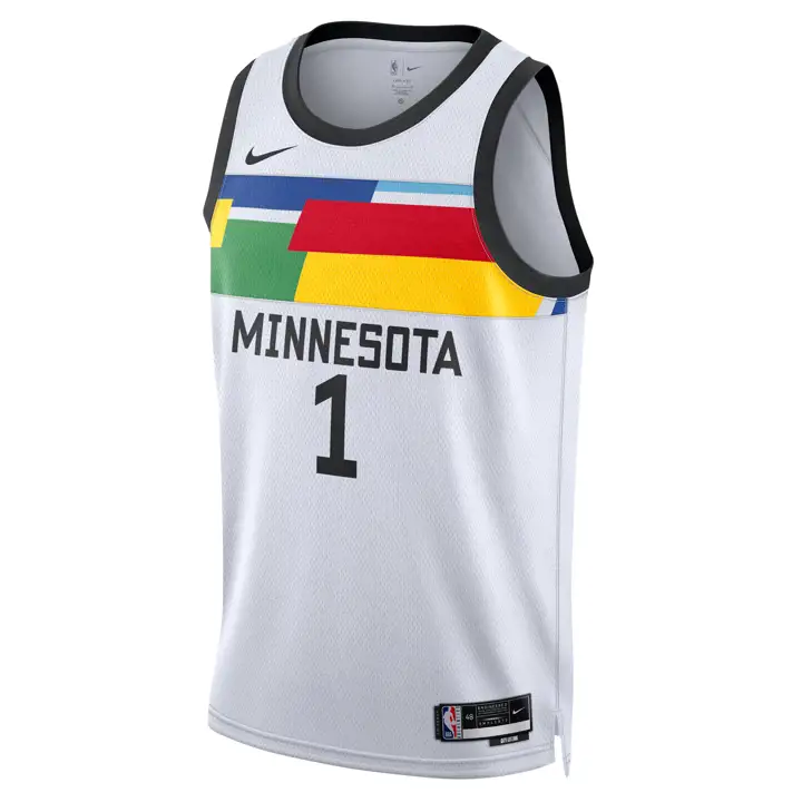 Maillot NBA City Edition Swingman des Minnesota Timberwolves 22 E