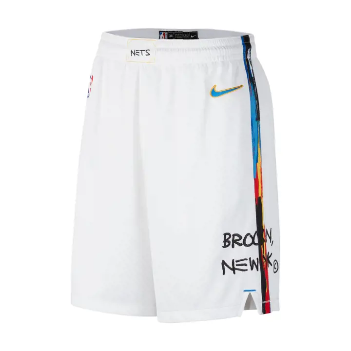 Short de Swingman NBA City Edition Brooklyn Nets 22 Blc