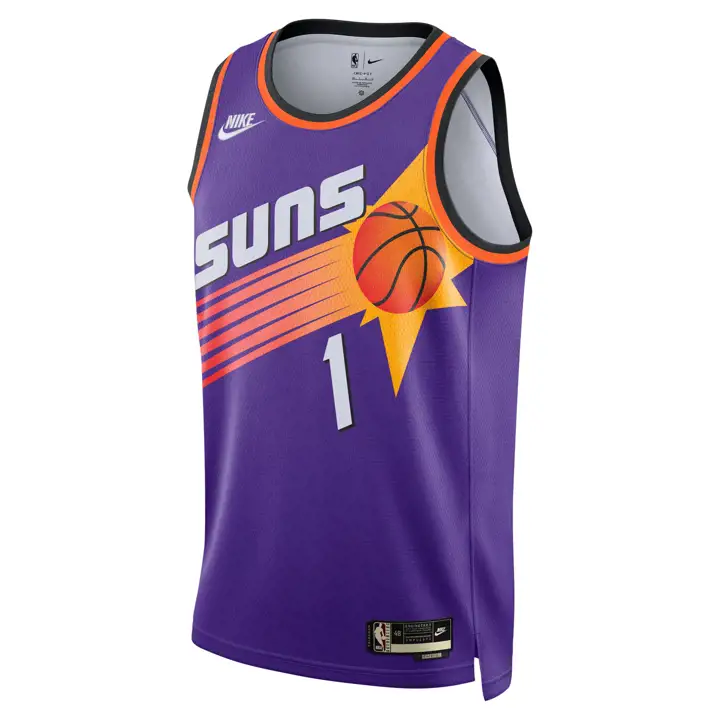 Maillot Swingman PHOENIX SUNS NBA HWC 22 DEVIN BOOKER vert