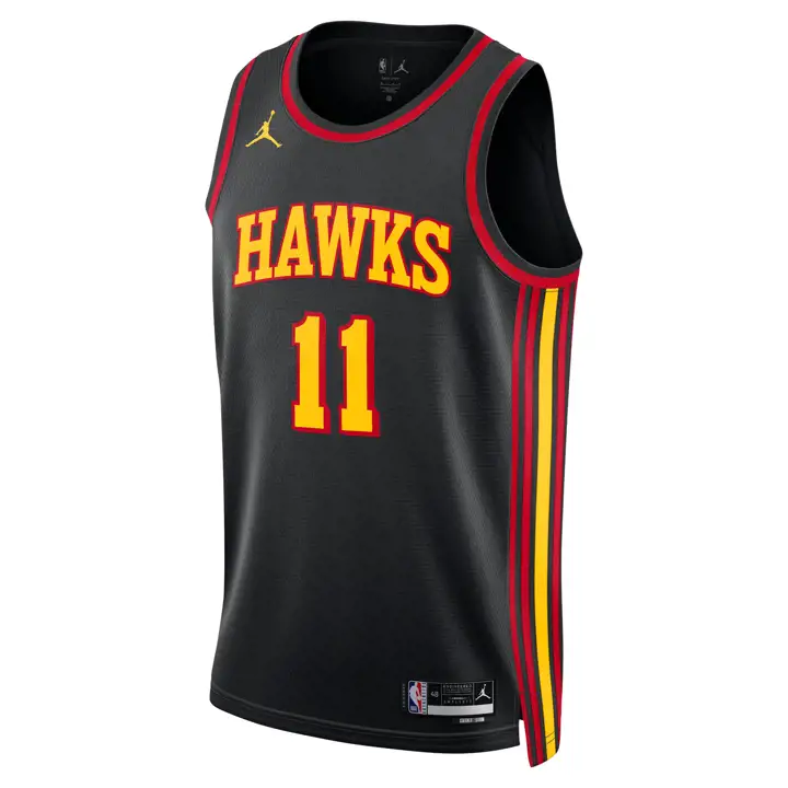 Maillot NBA Atlanta Hawks Statement Swingman Trae Young Noir