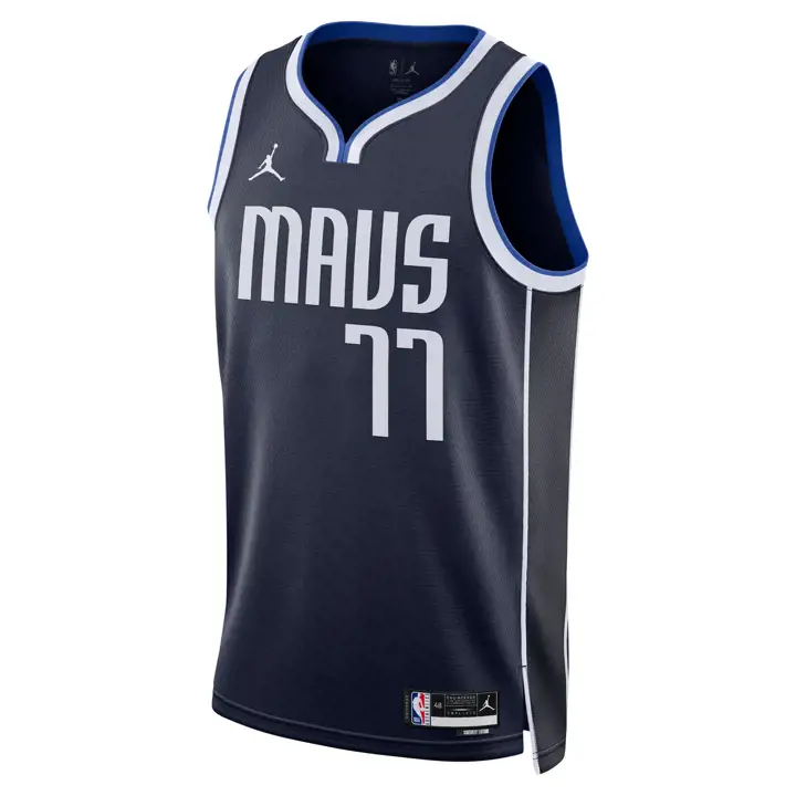 MAILLOT DE BASKET DALLAS MAVERICKS NBA STATEMENT SWINGMAN LUKA DONCIC N