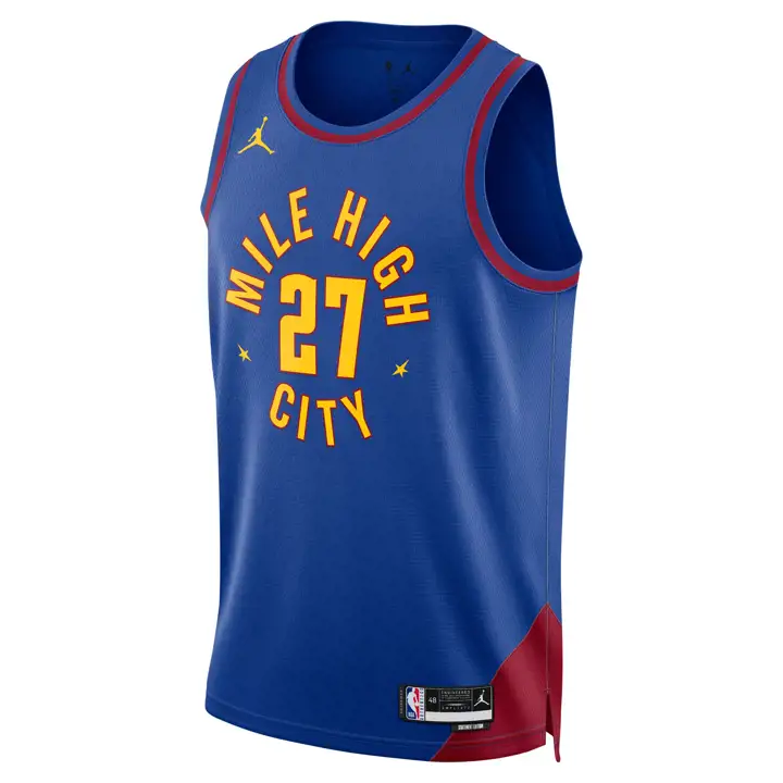 MAILLOT SWINGMAN NBA DENVER NUGGETS STATEMENT JAMAL MURRAY Bl