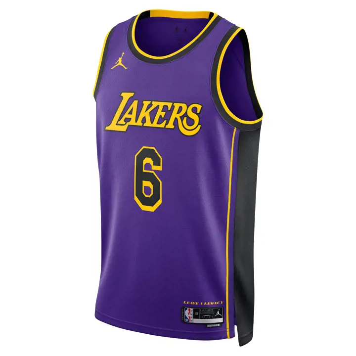 MAILLOT NBA SWINGMAN LOS ANGELES LAKERS LEBRON JAMES