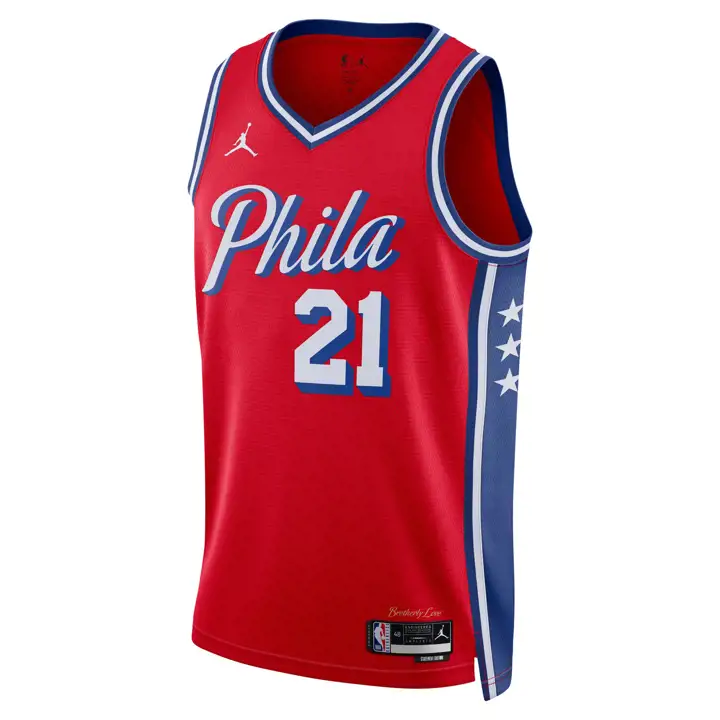 MAILLOT SWINGMAN NBA PHILADELPHIA 76ERS JOEL EMBIID