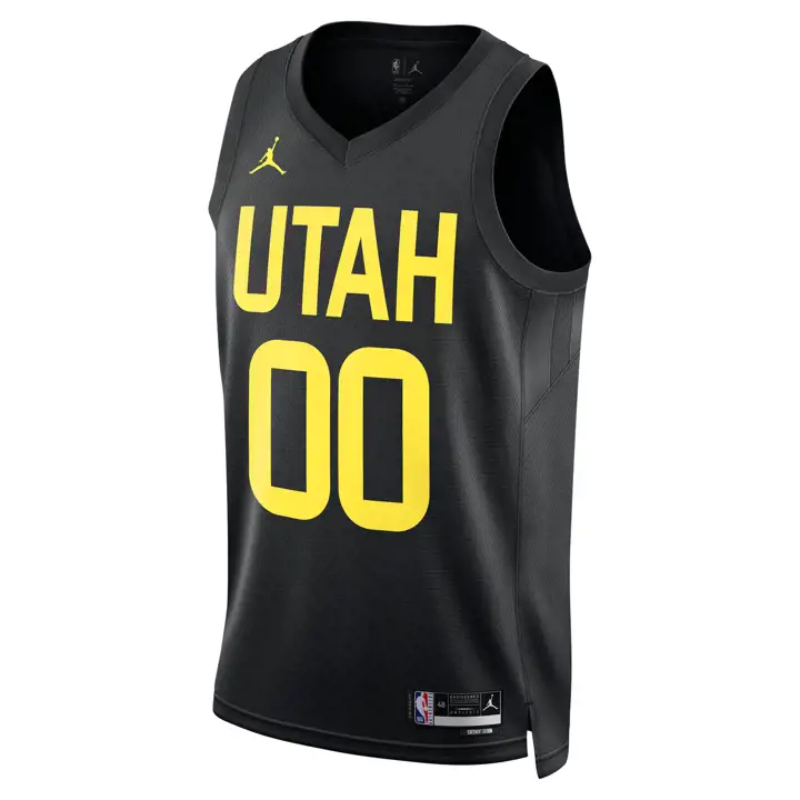 UTAH JAZZ NBA STATEMENT SWINGMAN JERSEY JORDAN CLARKSON blk