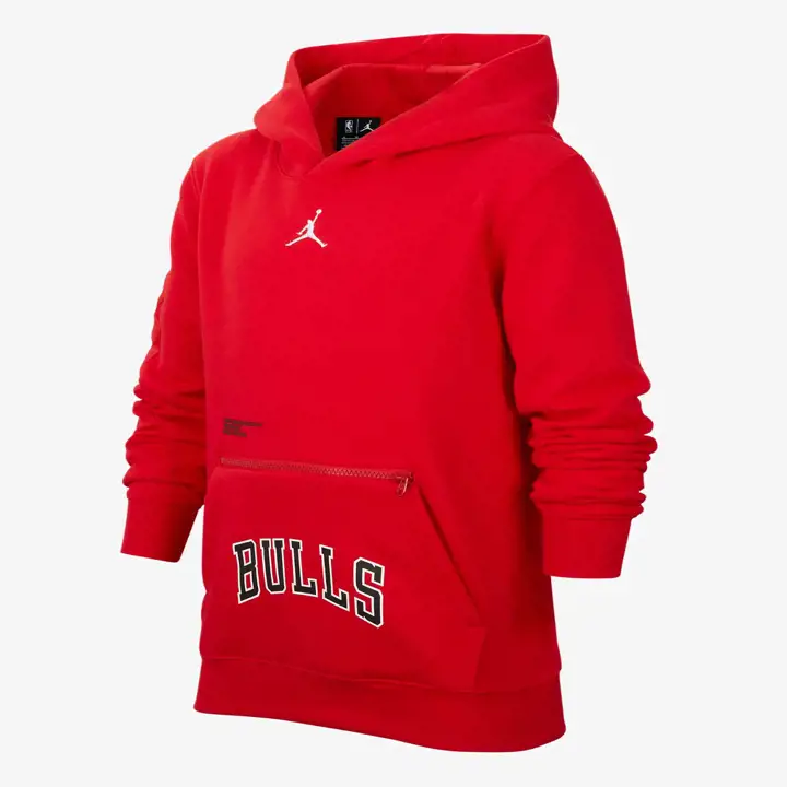 Hoodie Chicago Bulls NBA Statement CTS polaire 22 Rouge