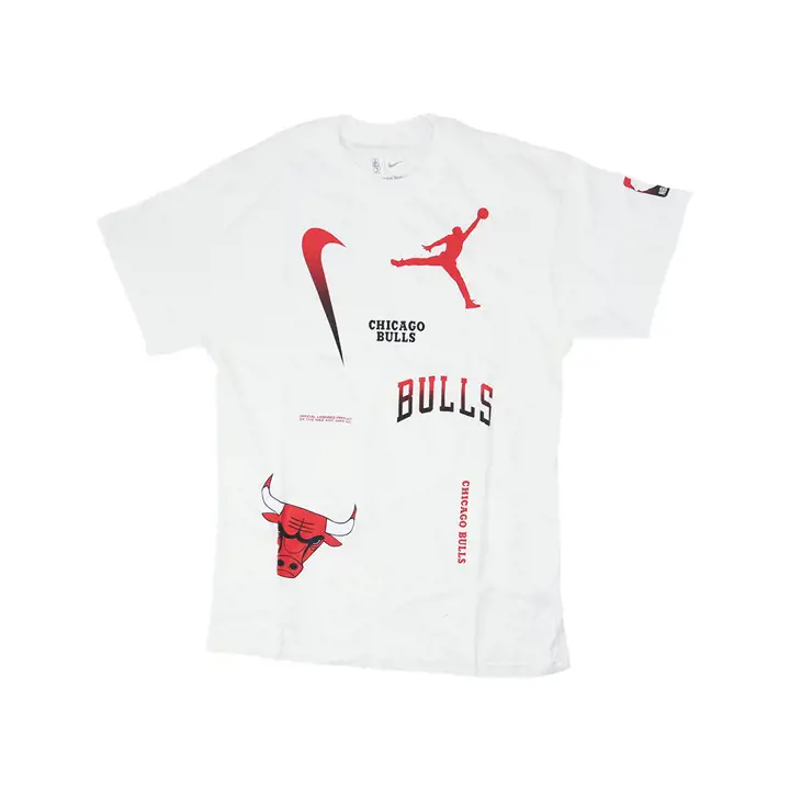 T-shirt CHICAGO BULLS NBA Statement CTS Max 90 wht
