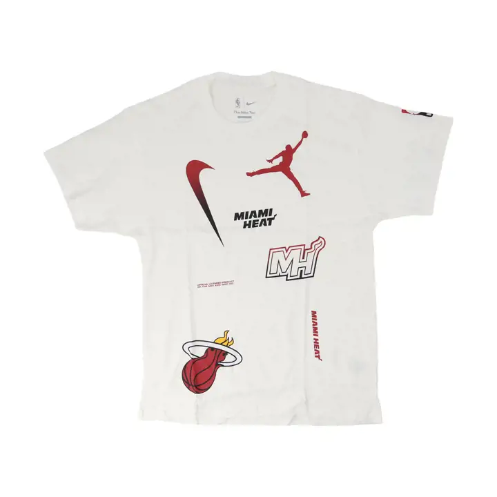T-shirt MIAMI HEAT NBA Statement CTS Max 90 wht