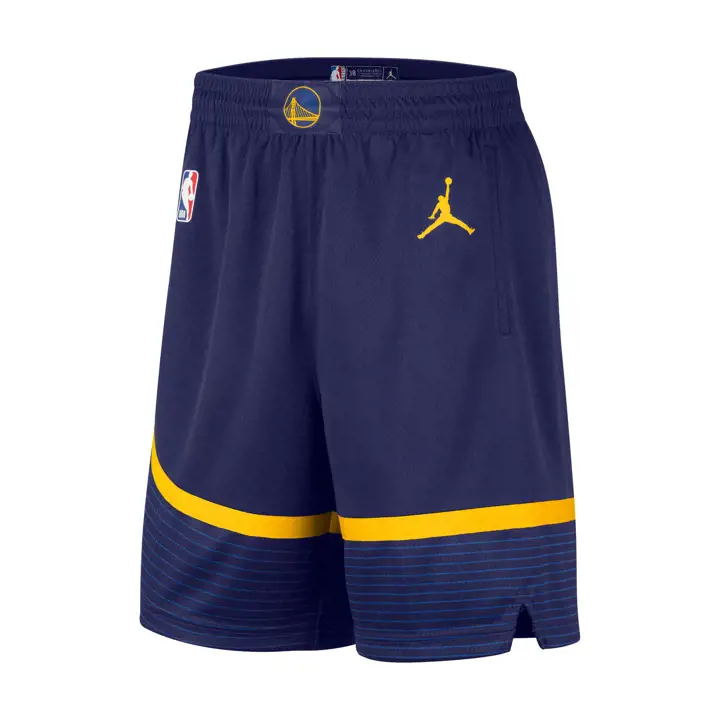 GOLDEN STATE WARRIORS NBA Statement Swingman Short Bleu marine