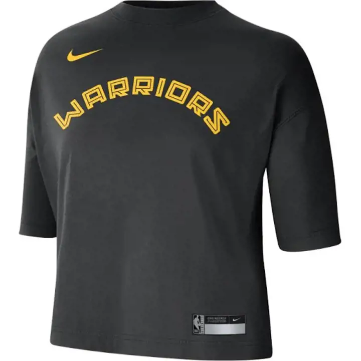 GOLDEN STATE WARRIORS NBA T-shirt ample Nike CE pour femme 22 noir