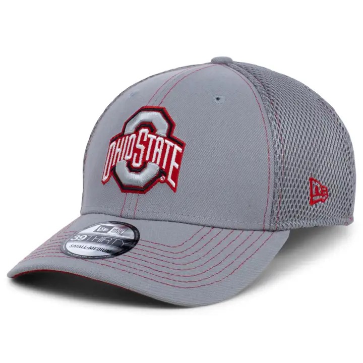Casquette Ohio State Buckeyes NCAA Core Neo grise