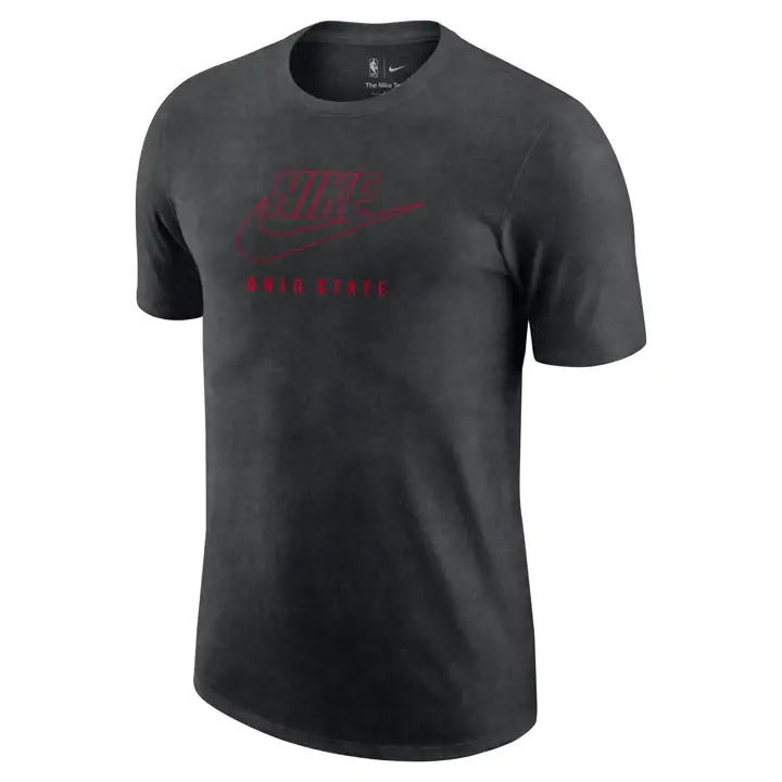 T-shirt OHIO STATE BUCKEYES NCAA Cotton Max90 Wash 22 BLK