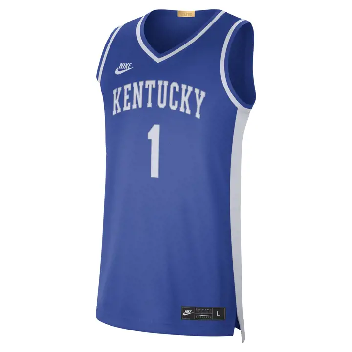 Maillot de basket-ball en édition limitée des Kentucky Wildcats NCAA rbl 1