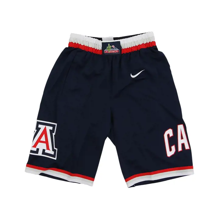 Short de basket-ball réplique Arizona Wildcats NCAA marine