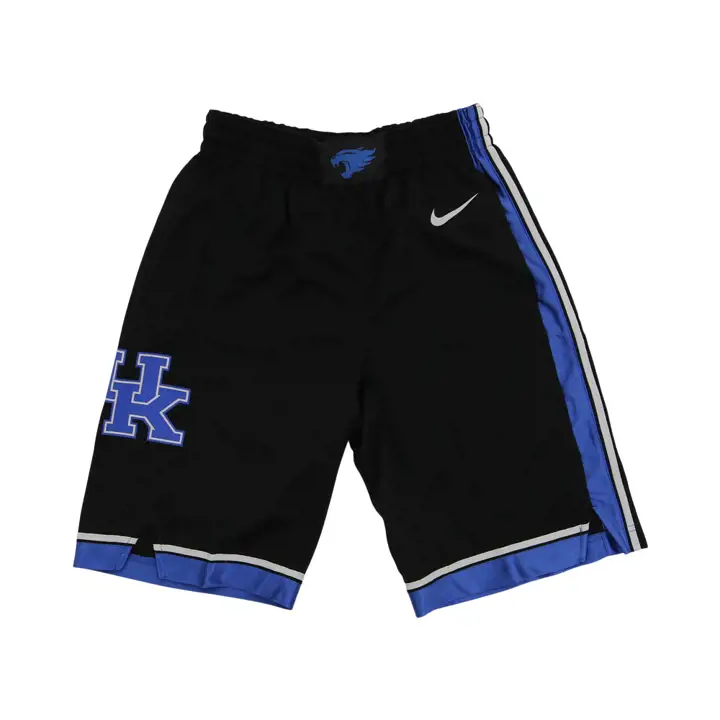 Short de basket-ball réplique NCAA Kentucky Wildcats noir