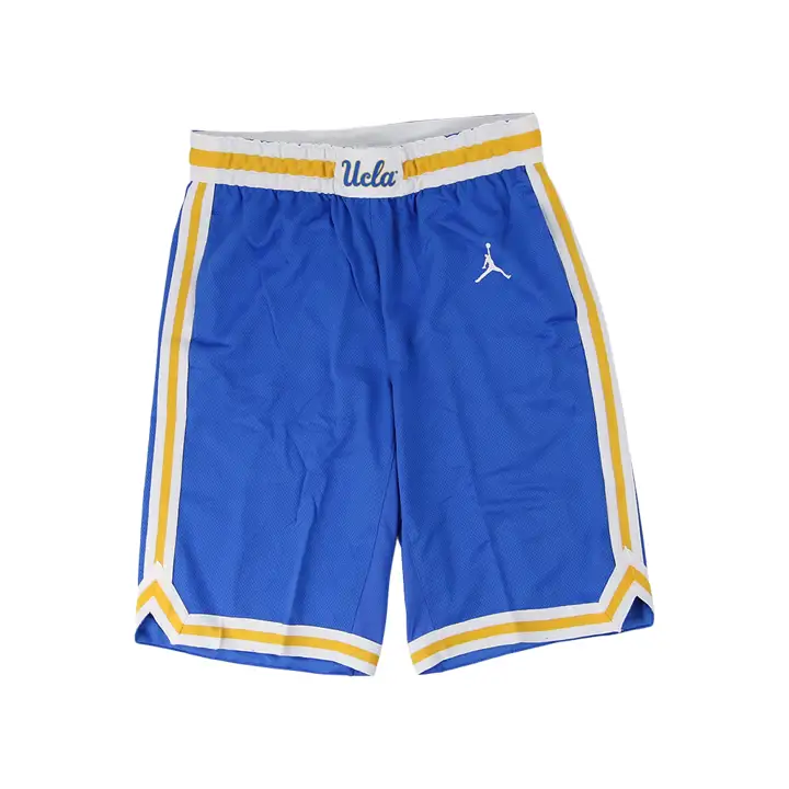 Short de basket replica UCLA Bruins NCAA bleu