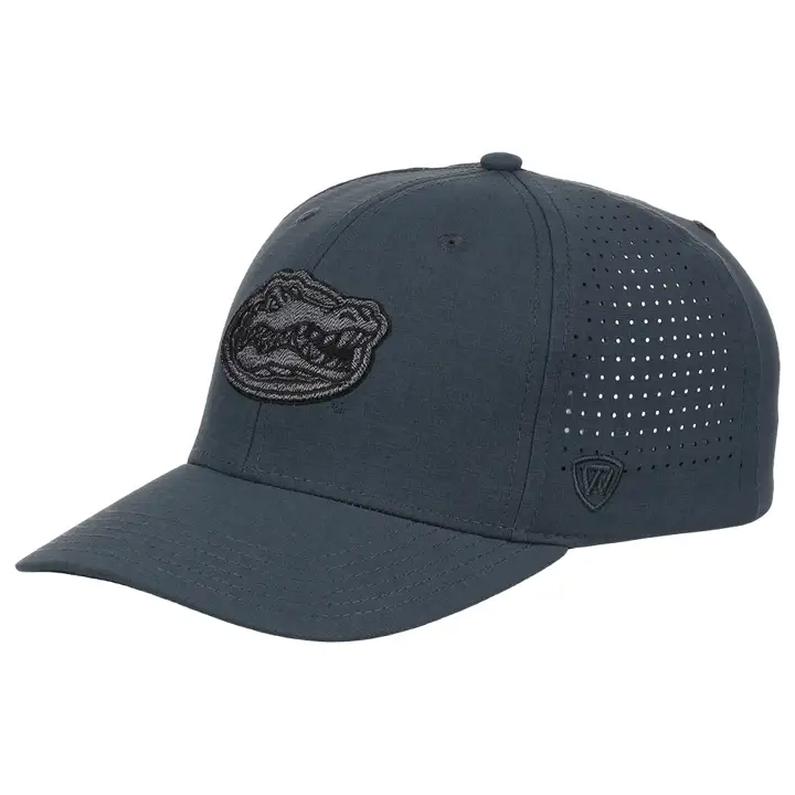 Casquette ajustée Florida Gators NCAA Dark Reflective Flex, noir/gris anthracite