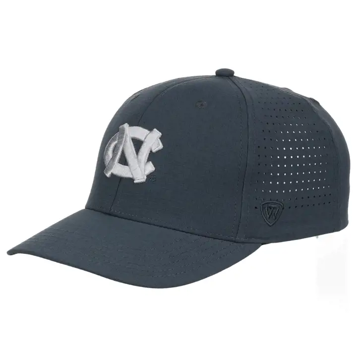 North Carolina Tar Heels NCAA Noir Réfléchissant Flexible blc/charc