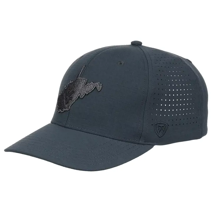 West Virginia Mountaineers NCAA Dark Reflective Flex noir/gris anthracite