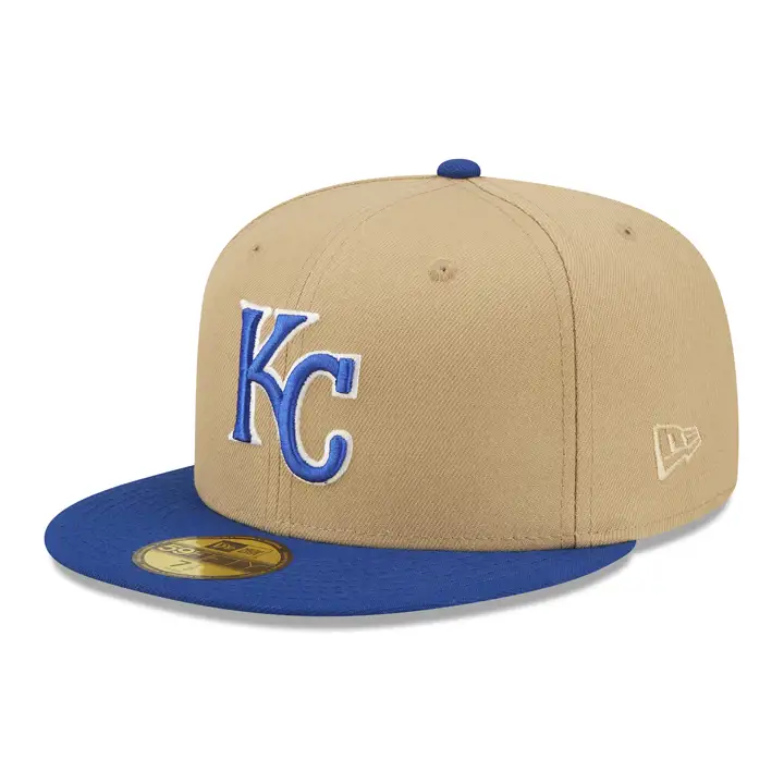 Kansas City Royals MLB Classic Camel 59FIFTY camel/bleu/vrt