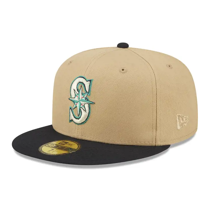 Seattle Mariners MLB Classic Camel 59FIFTY chameau/marine/vert