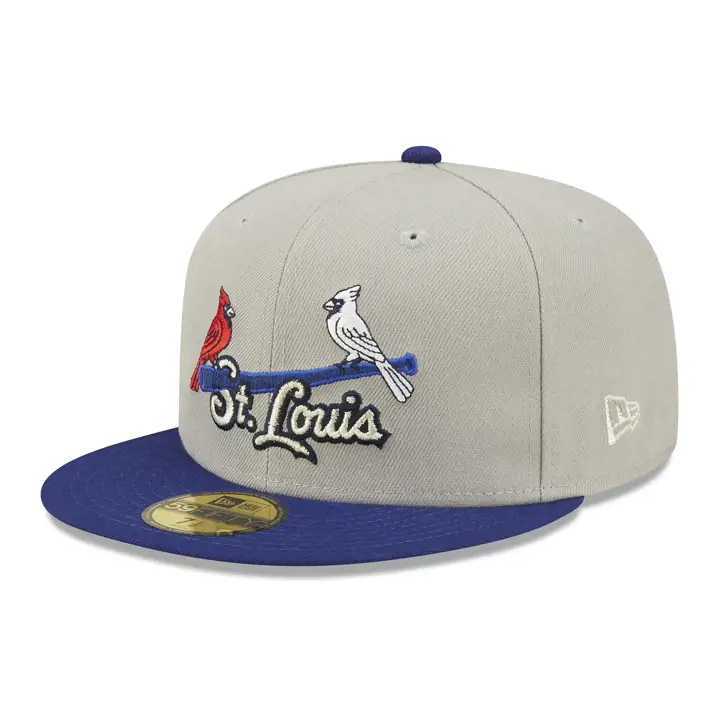 Casquette 59FIFTY MLB St. Louis Cardinals Happy Hour gris/bleu/rouge