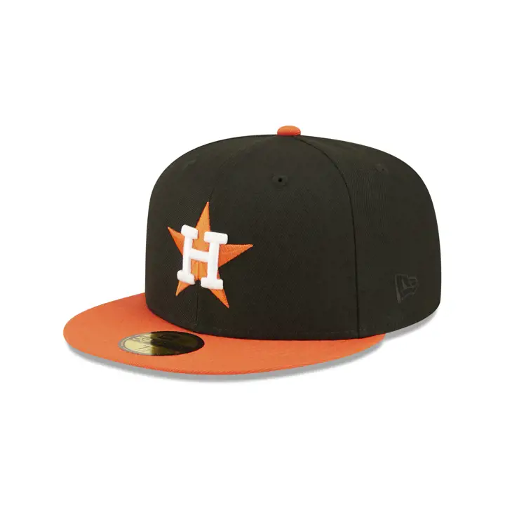 Casquette 59FIFTY Lights Out MLB des Houston Astros noire/orange/grise
