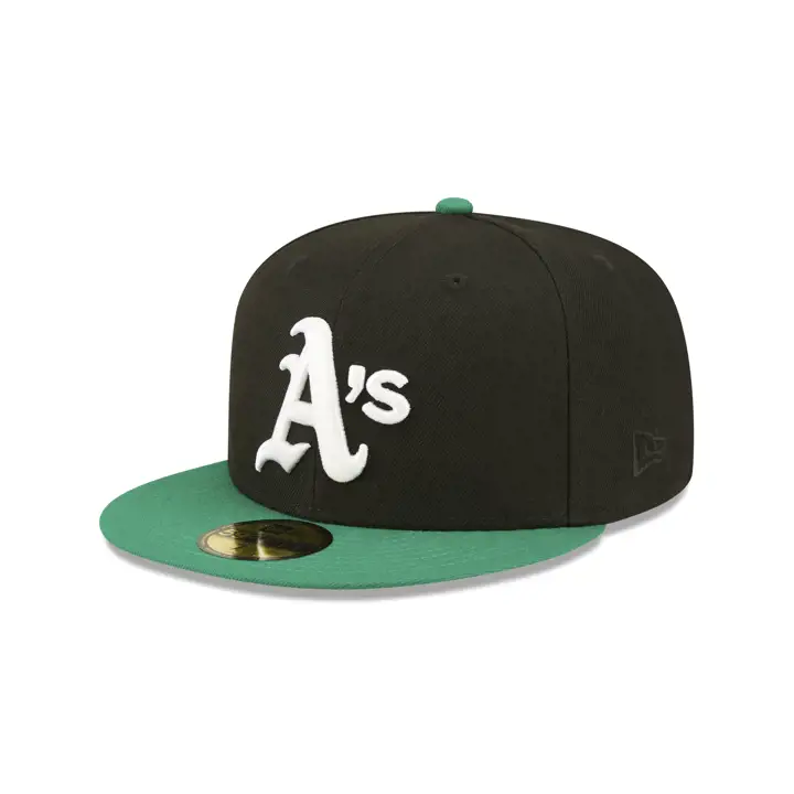 Casquette Oakland Athletics MLB Lights Out 59FIFTY noir/vert/gris