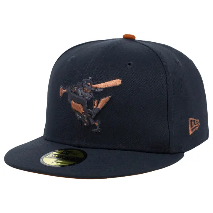 Casquette 59FIFTY Graphique Métallique Pop Baltimore Orioles MLB graph/graph