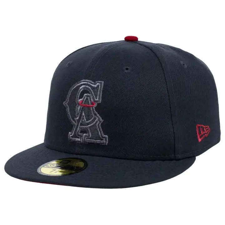 California Angels MLB Metallic Graph Pop 59FIFTY Graphique/Graphique