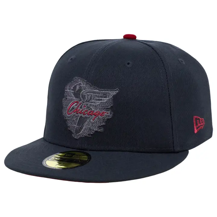 Casquette ajustée 59FIFTY MLB Chicago White Sox Metallic Graph Pop graph/graph