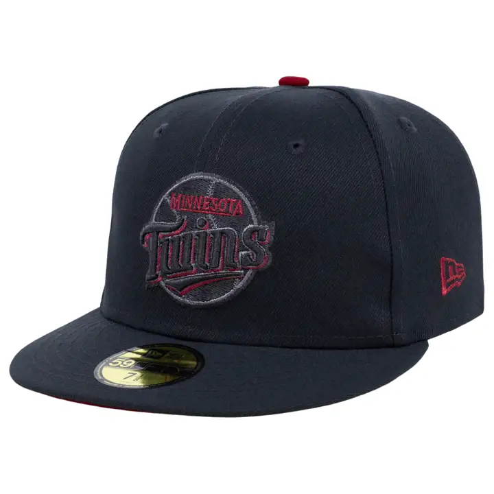 Casquette 59FIFTY Pop Graphique Métallique des Minnesota Twins de la MLB graph/graph/r