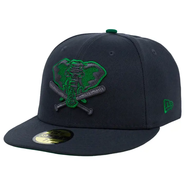 Casquette ajustée 59FIFTY MLB Metallic Graph Pop des Oakland Athletics graph/graph
