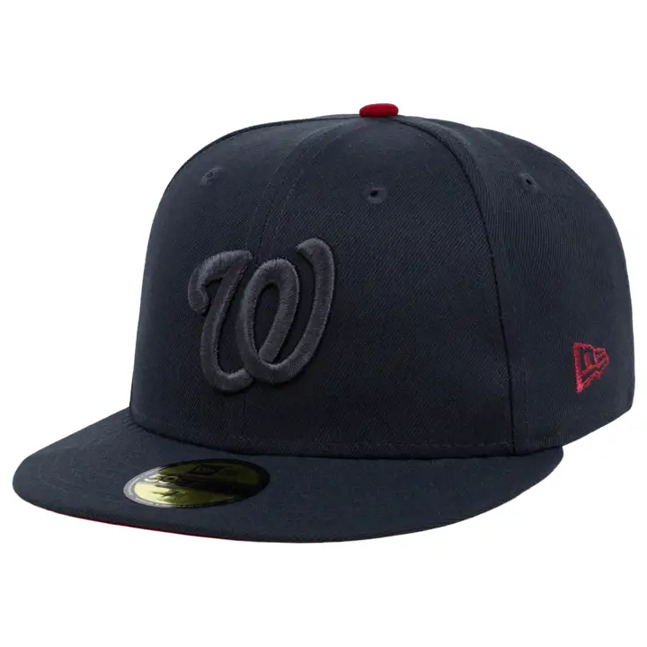 Washington Nationals MLB Metallic Graph Pop 59FIFTY Graphique/Gris