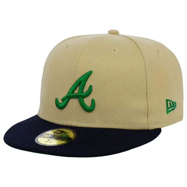 Casquette 59FIFTY MLB Pot of Gold Atlanta Braves veg gld/navy/grn