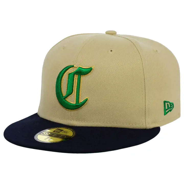 Casquette 59FIFTY MLB Pot of Gold des Cincinnati Reds, coloris vert végétal/doré/marine