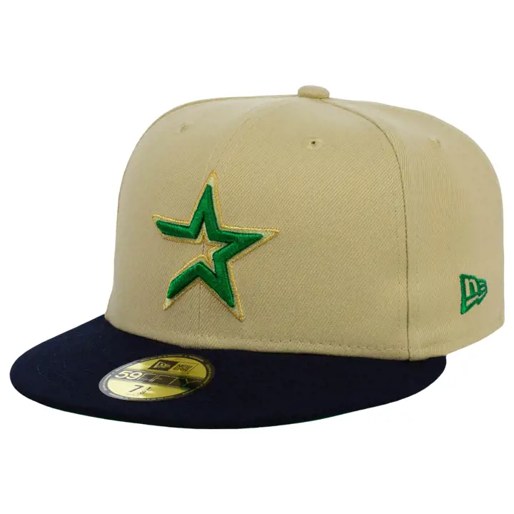 Houston Astros MLB Pot of Gold 59FIFTY végétalien or/marine/vert