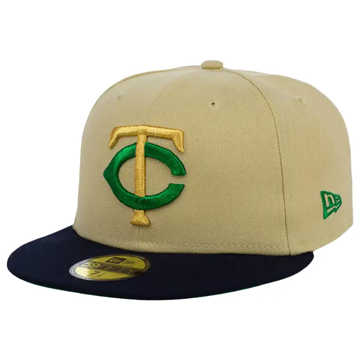 Casquette 59FIFTY MLB Pot of Gold Minnesota Twins veg or/marine/vert