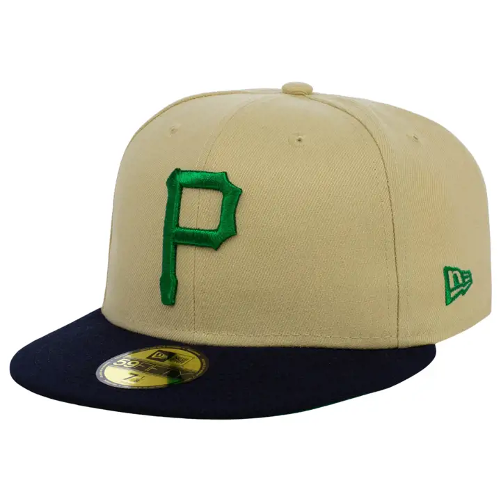 Casquette 59FIFTY MLB Pot of Gold Pittsburgh Pirates, coloris or végétal/marine/vert
