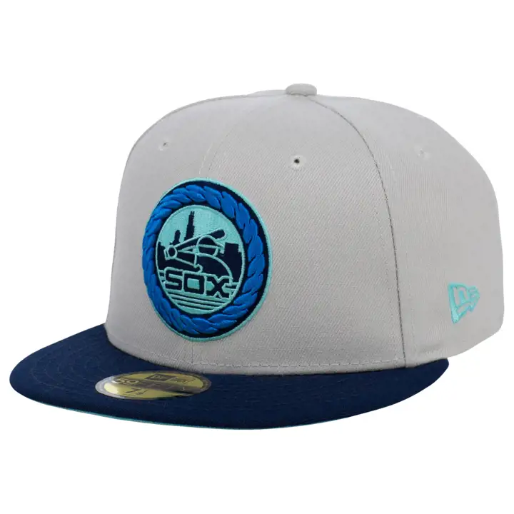 Casquette 59FIFTY MLB Shoreline des Chicago White Sox de couleur pierre/marine/bleu