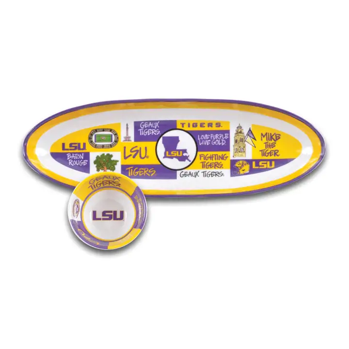 LSU Chip and Dip Set ast